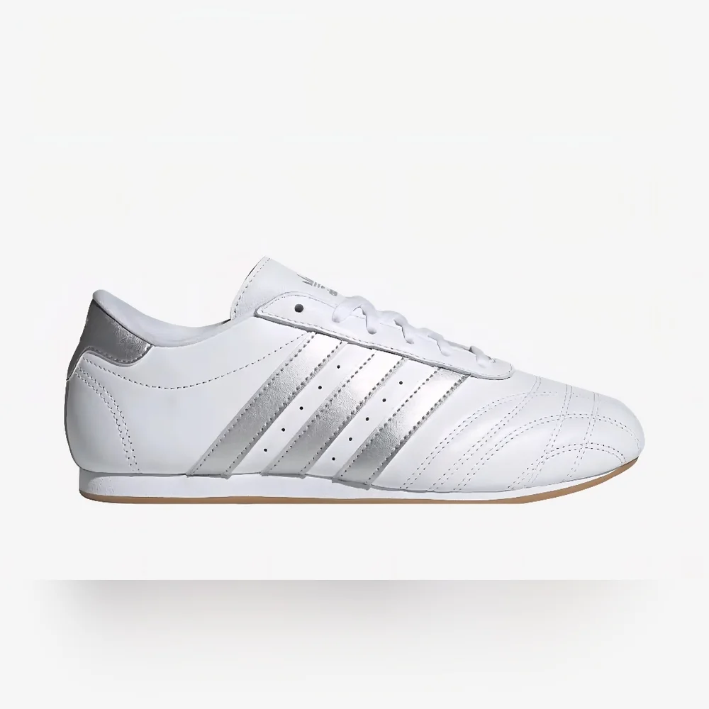 New adidas  TAEKWONDO LACE W Stripes. Cloud White / Silver Metallic / Gum New. - Picture 3 of 7